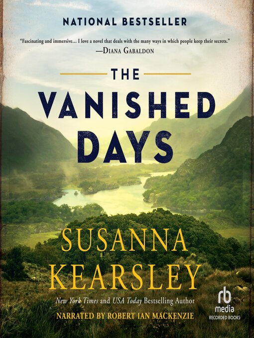 Title details for The Vanished Days by Susanna Kearsley - Wait list